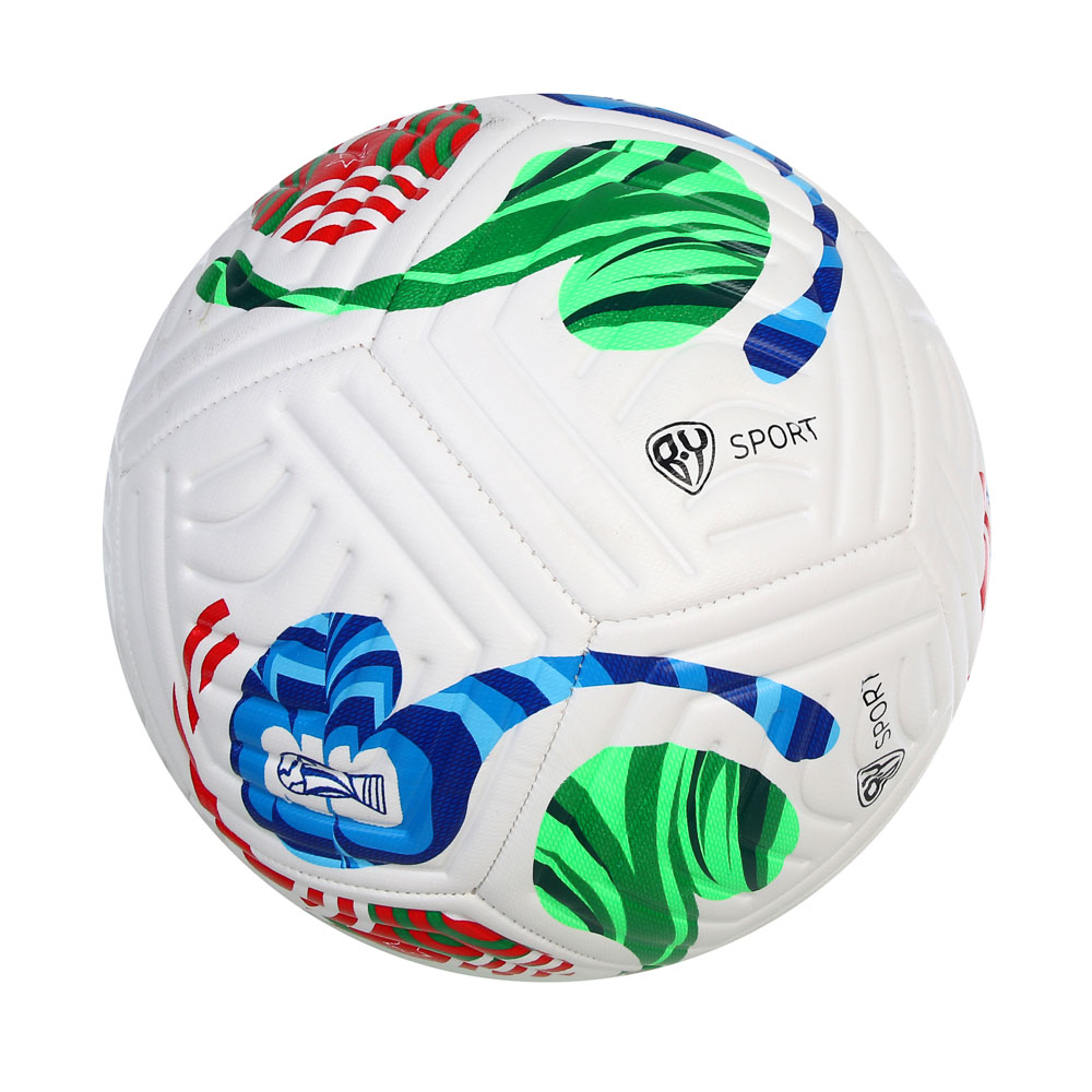 Мяч футбольный, тм BY SPORT, размер 5, 22см, 3сл, PU 3.5мм, 400г (+-10%), арт.№ 133-216