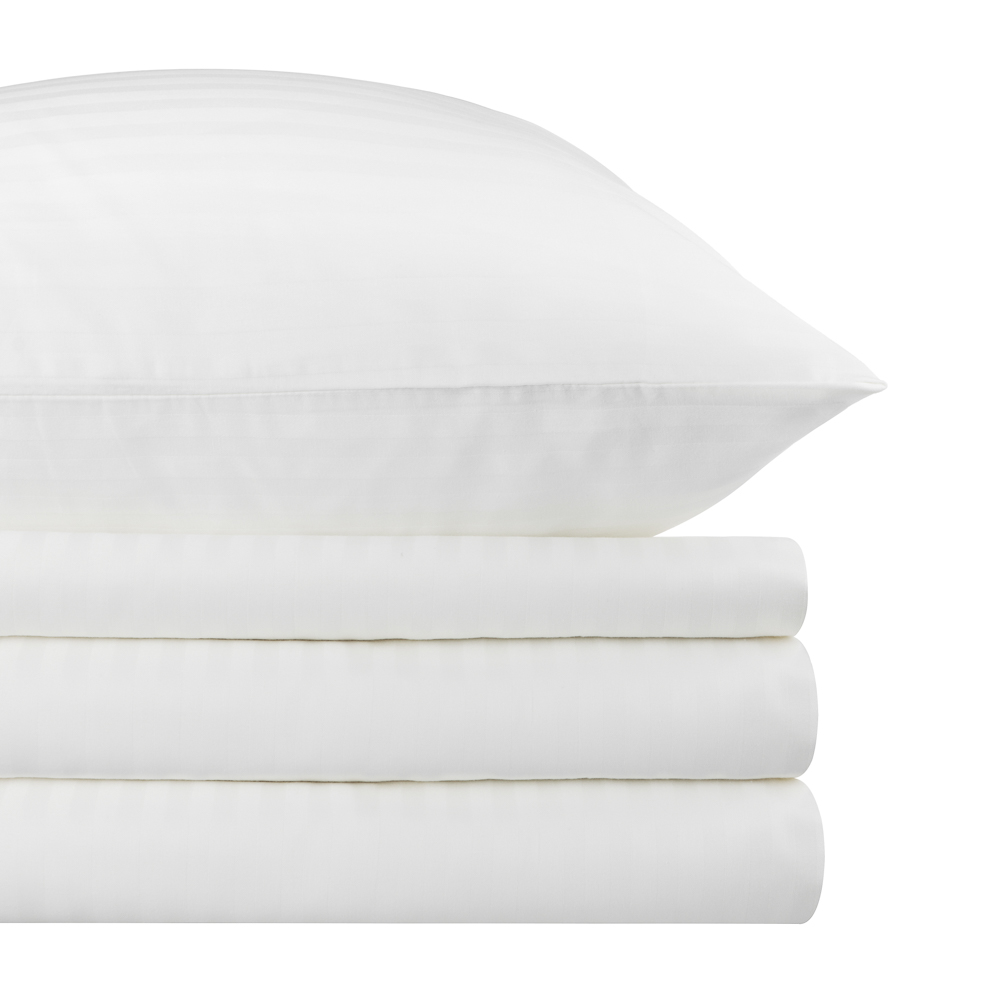 PROVANCE Hotel Комплект постельного белья семейный (5 предметов), сатин, 100% хлопок, белый, арт.№ 421-361