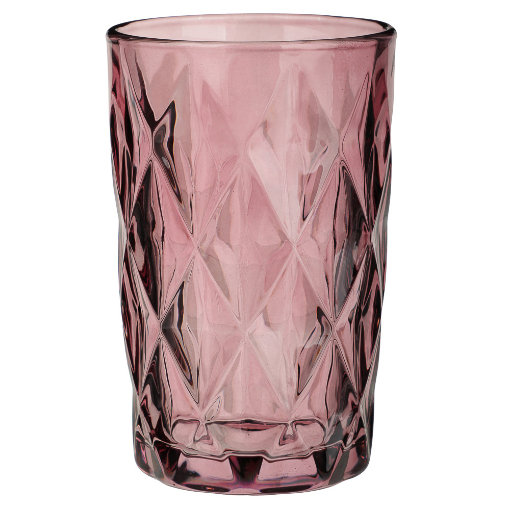 Набор стаканов тм MILLIMI Ромб, 350мл, стекло, 3 шт, цвет, арт.№ 878-709