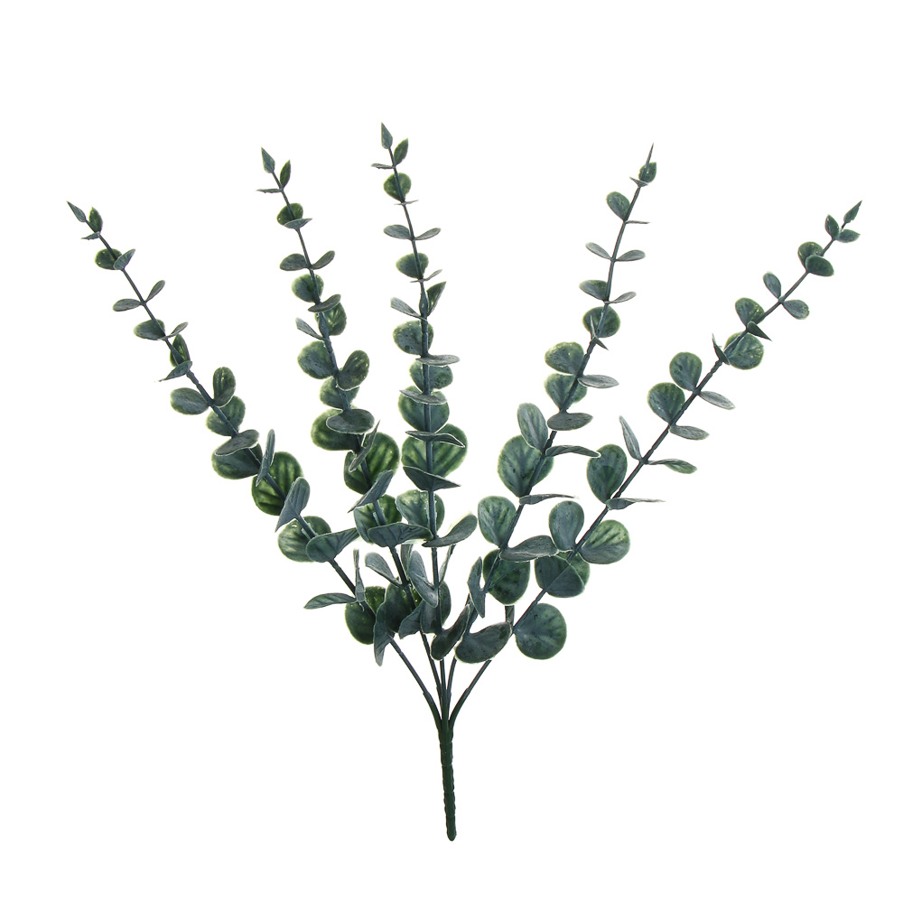 LADECOR Цветок искусственный эвкалипт, 40 см, пластик, арт.№ 535-192