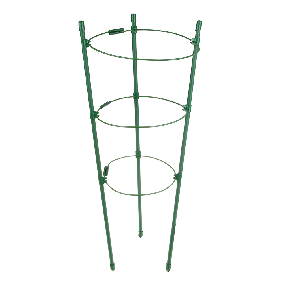 Поддержка для растений тм INBLOOM, 75см, d7мм, 22/26/28см, пластик, арт.№ 154-004