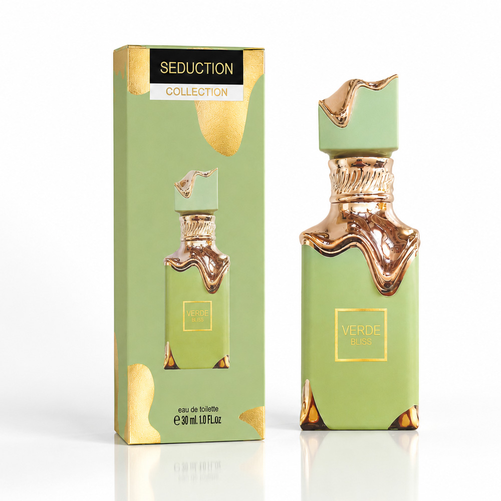 Туалетная вода женская тм ЮниLook Seduction, Verde bliss, 30 мл, арт.№ 313-424
