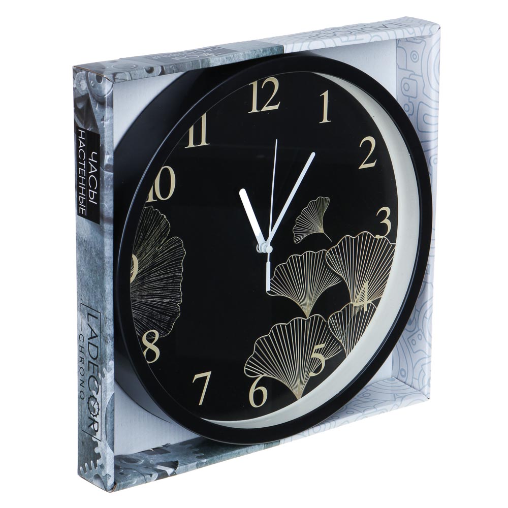 LADECOR CHRONO Часы настенные, круглые, 30 см, арт.09-52, арт.№ 581-093