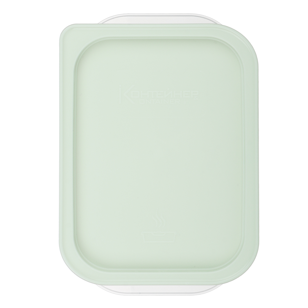 Контейнер пищевой прямоугольный 0,23л с паровыпуском и мерной шкалой, пластик, арт.№ 861-538