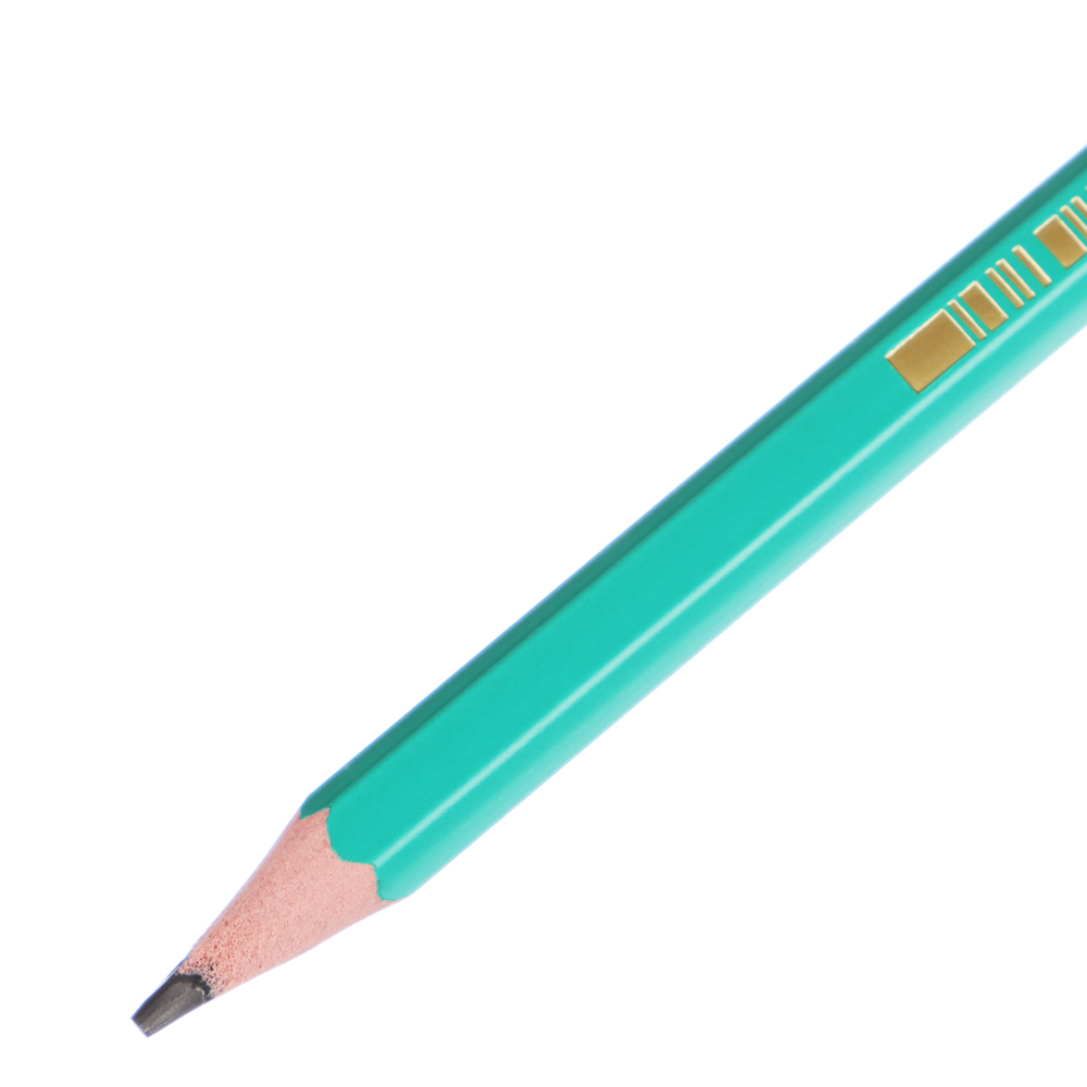 Карандаш чернографитный BIC "Эволюшн" без ластика, HB, пластик, шестигранный зеленый корпус, 8803112, арт.№ 605-034