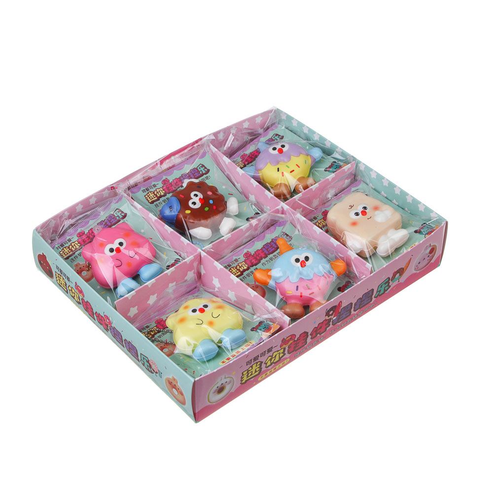 ИГРОЛЕНД Игрушка антистресс, "Сквиш сладости", PU, металл, 7, арт.№ 295-274