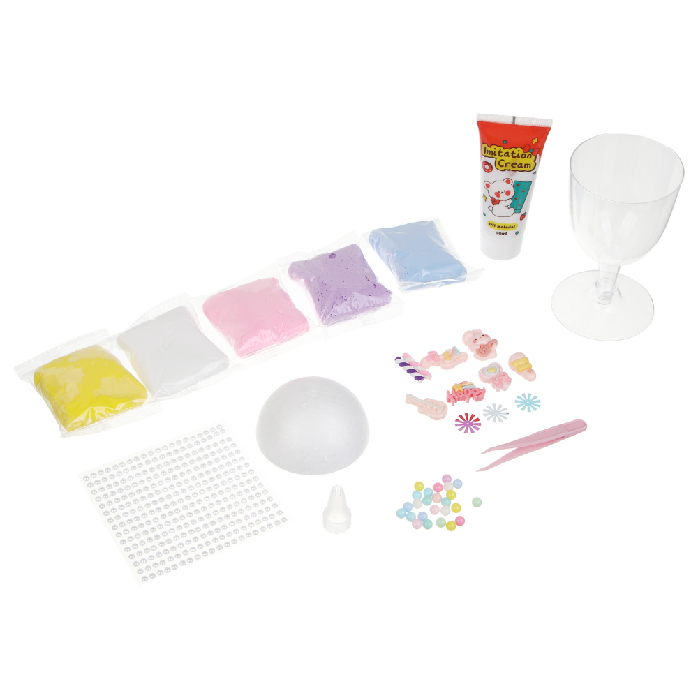 Набор для творчества "Школа десертов", ХОББИХИТ, PP, полимер, арт.№ 287-464