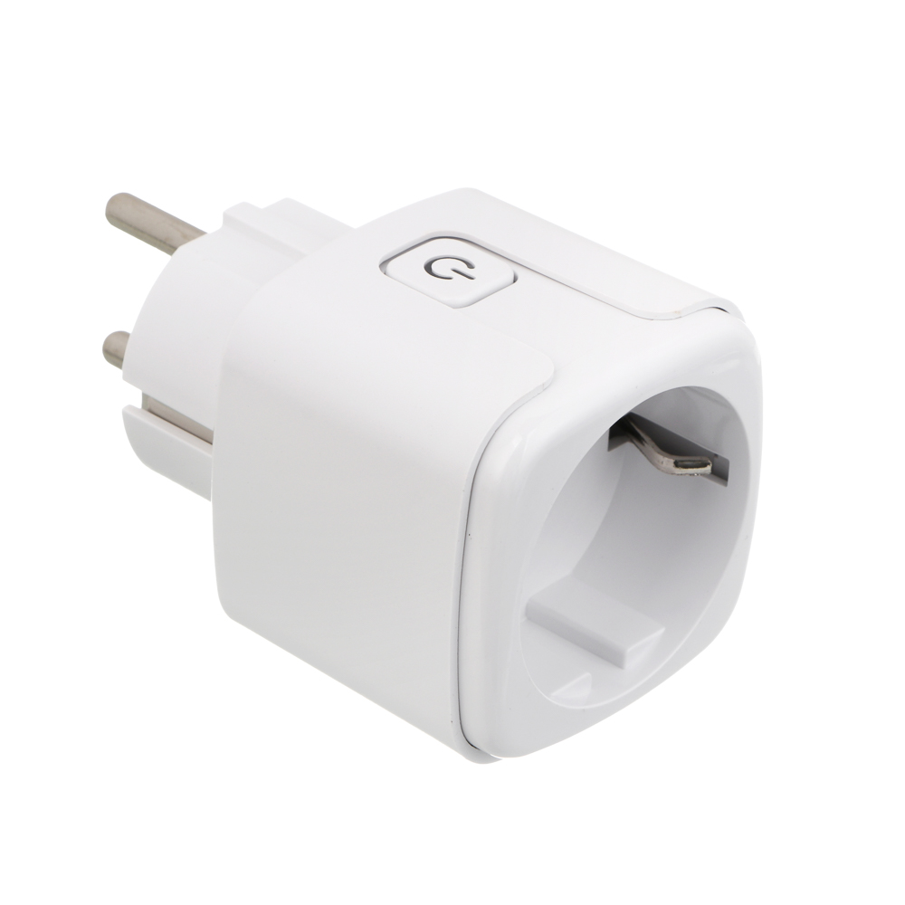 BY Сетевая розетка Smart, Tuya, Алиса Wi-Fi, 16 А, 110-240 В, 50/60 Гц, белый, арт.№ 907-151