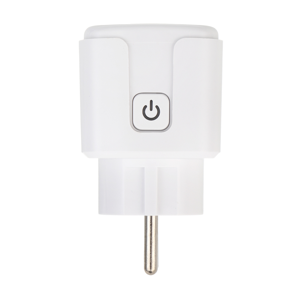 Сетевая розетка Smart BY, Tuya, Алиса Wi-Fi, 10 А, 110-240 В, 50/60 Гц, белый, арт.№ 907-179