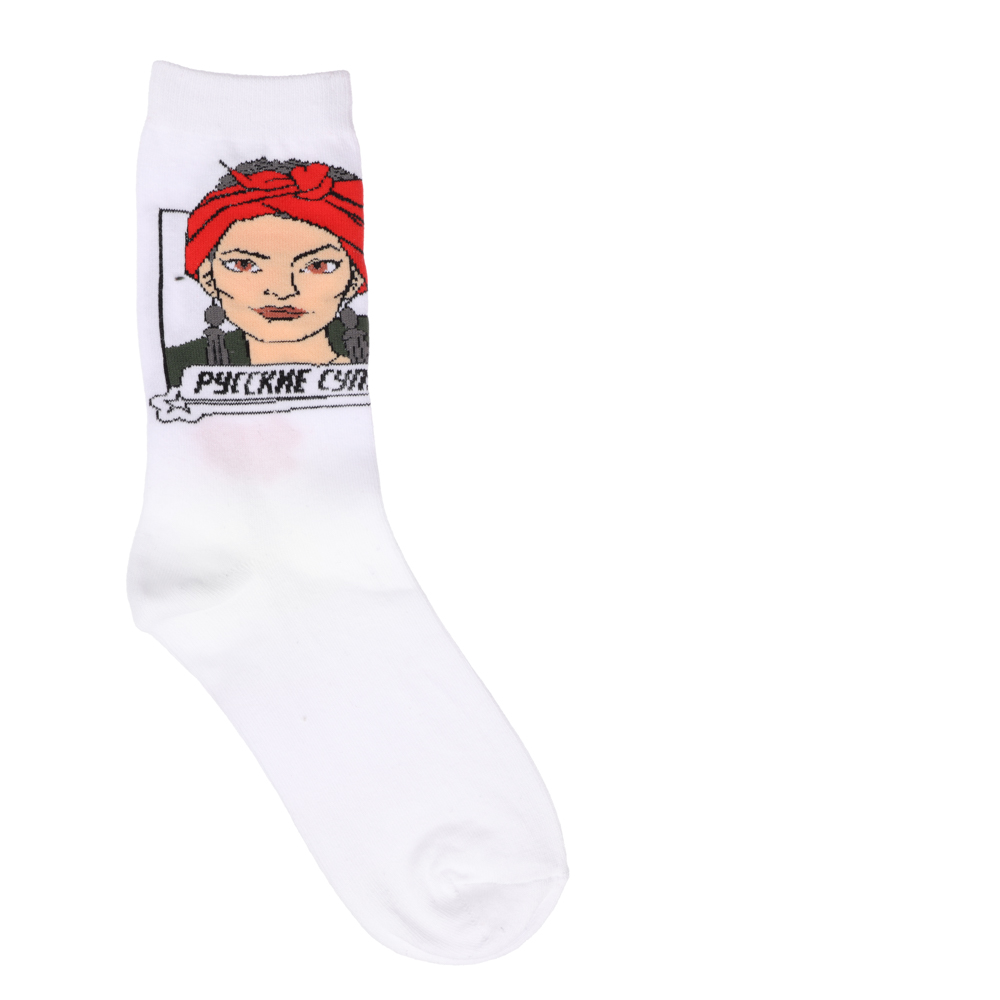 BY Русские Супергерои Носки р.25-27, 65% хлопок, 25% полиэстер, 10% спандекс, разноцветные, #33, арт.№ 019-418