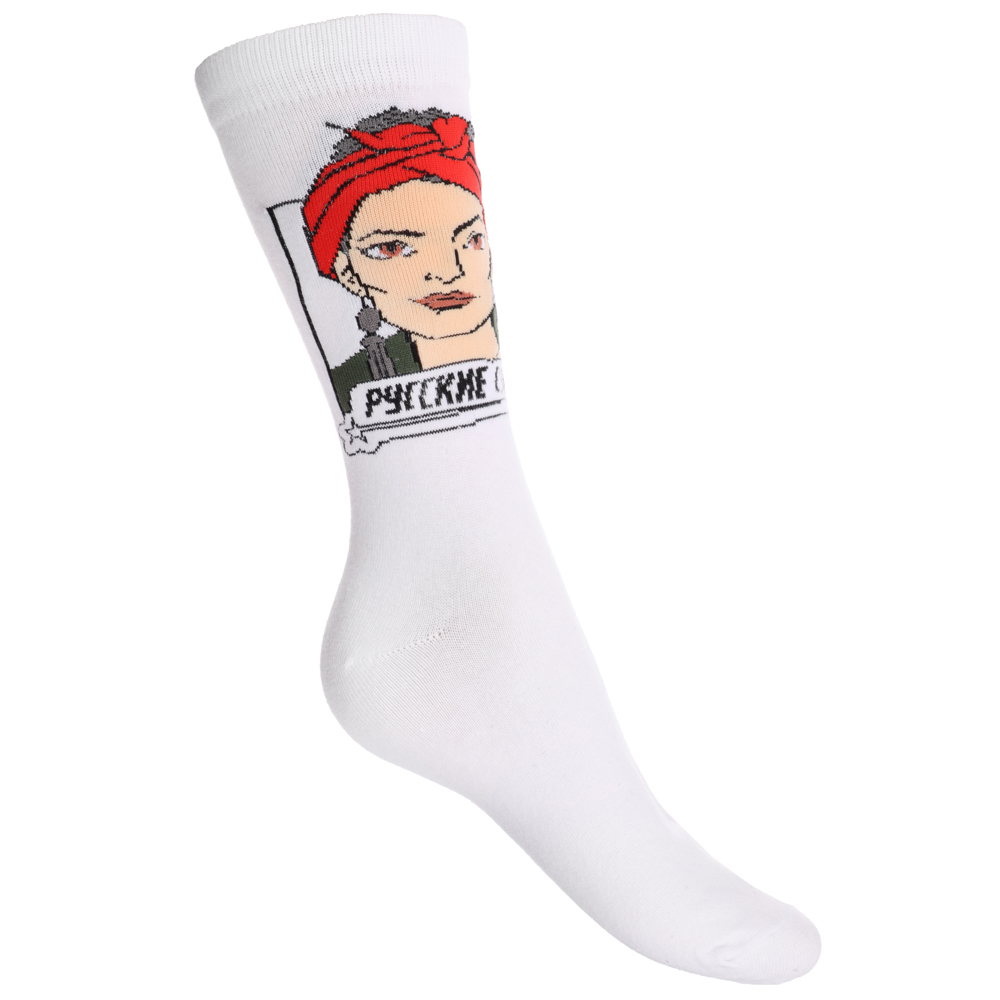 BY Русские Супергерои Носки р.25-27, 65% хлопок, 25% полиэстер, 10% спандекс, разноцветные, #33, арт.№ 019-418