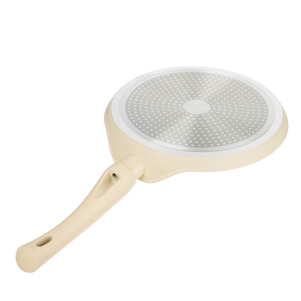 Набор посуды 9 предметов SATOSHI Турин, кастрюли 20 см, 24 см (2,7 л, 4,5 л), ковш 16 см, сковороды 24 см, 28 см, блинная сковорода 24 см, индукция, арт.№ 846-750