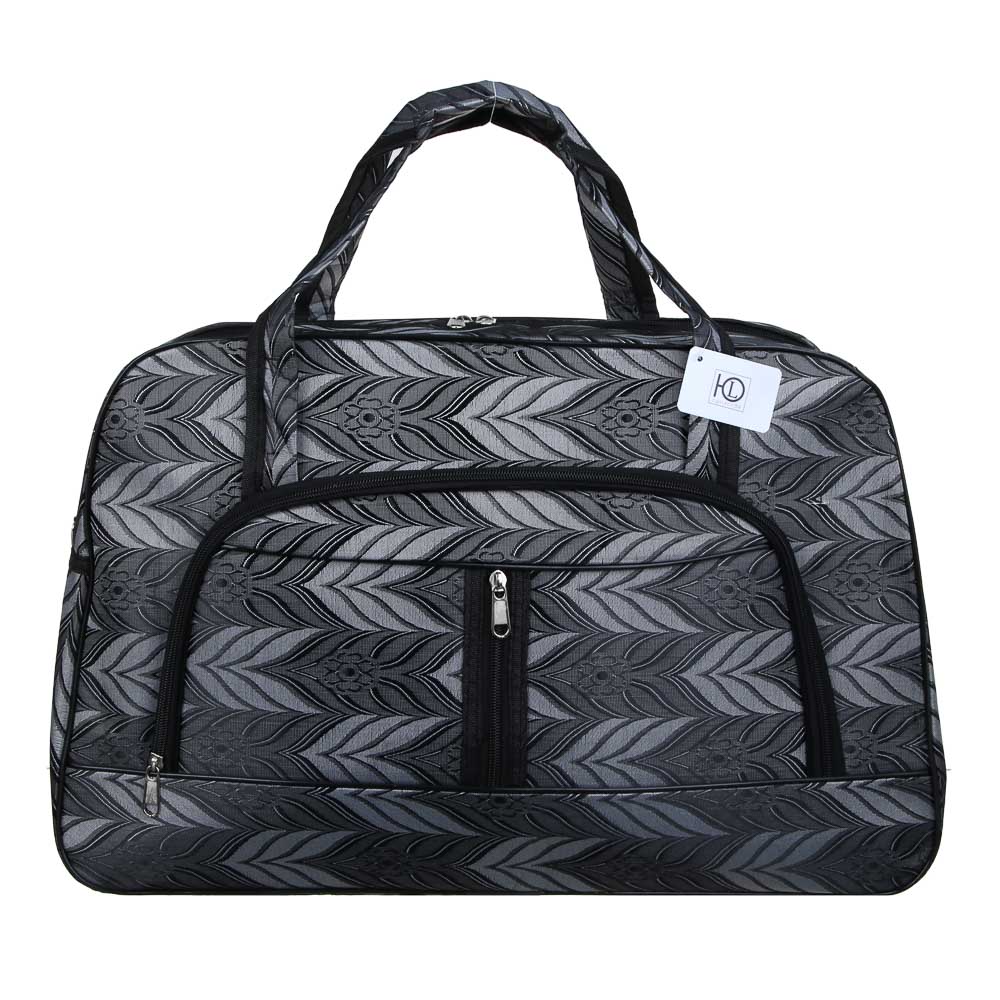 ЮL Сумка дорожная с длинным ремнем, полиэстер, 52х34х19см, 2 цвета, КЖС24-09, арт.№ 337-170