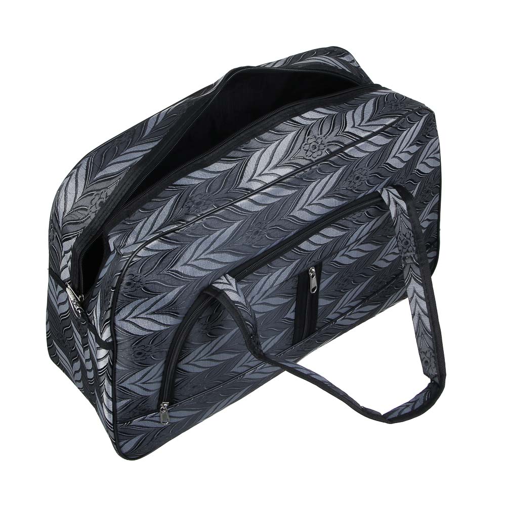 ЮL Сумка дорожная с длинным ремнем, полиэстер, 52х34х19см, 2 цвета, КЖС24-09, арт.№ 337-170