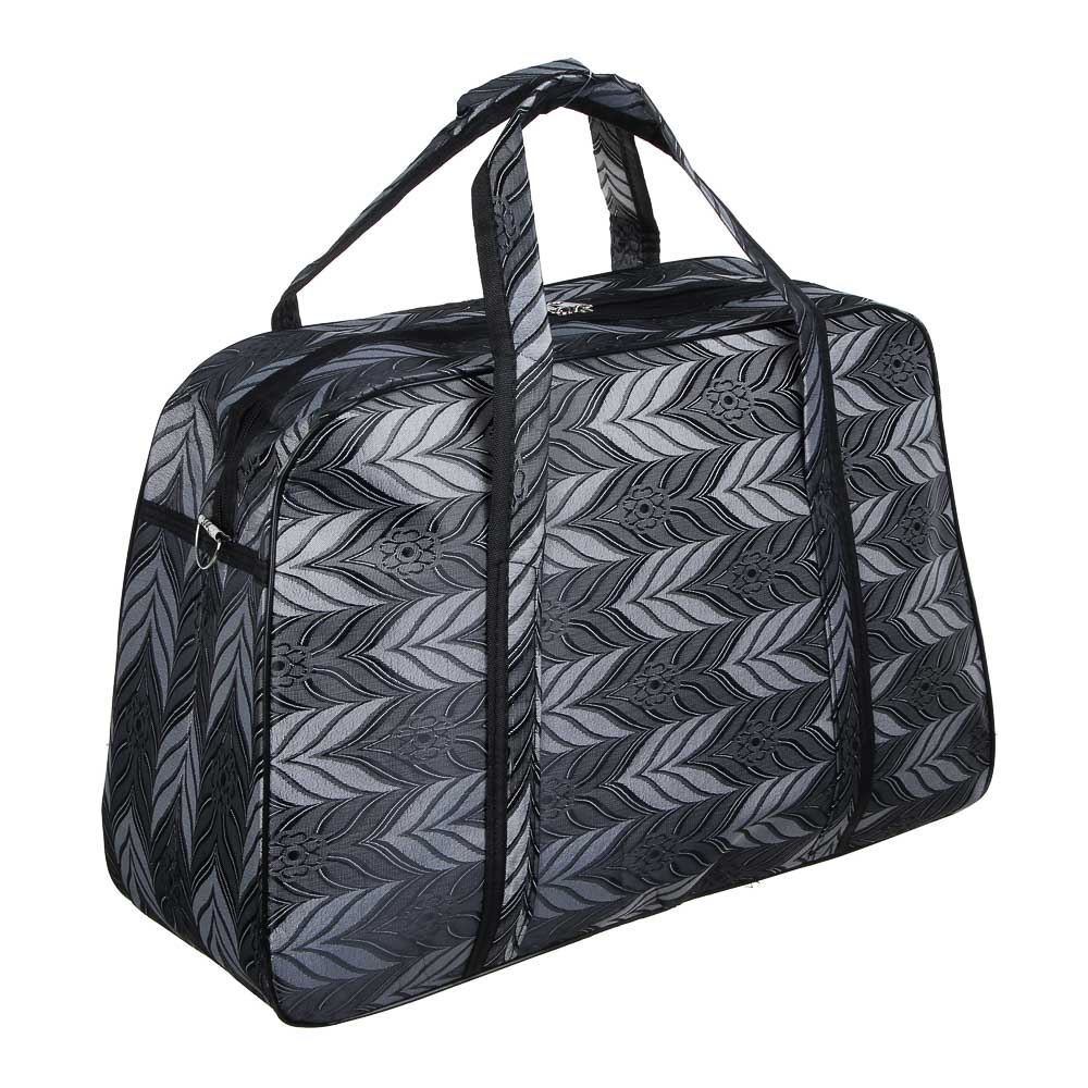 ЮL Сумка дорожная с длинным ремнем, полиэстер, 52х34х19см, 2 цвета, КЖС24-09, арт.№ 337-170