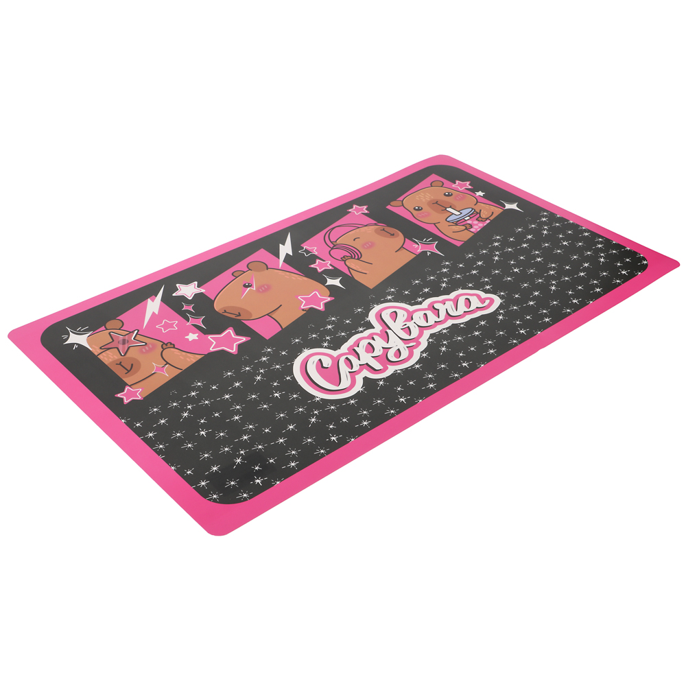 Настольное покрытие для лепки, 50х30см, "Капибара", пластик, арт.№ 524-294