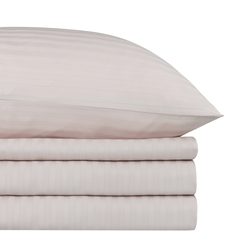 PROVANCE Hotel Комплект постельного белья семейный (5 предметов), сатин, 100% хлопок, бежевый, арт.№ 421-365