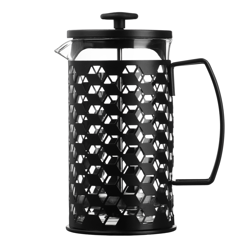 SATOSHI Монблан Френч-пресс 600мл, стекло, нерж.сталь — купить в МПР SATOSHI Монблан Френч-пресс 600мл, стекло, нерж.сталь, арт.№ 850-271