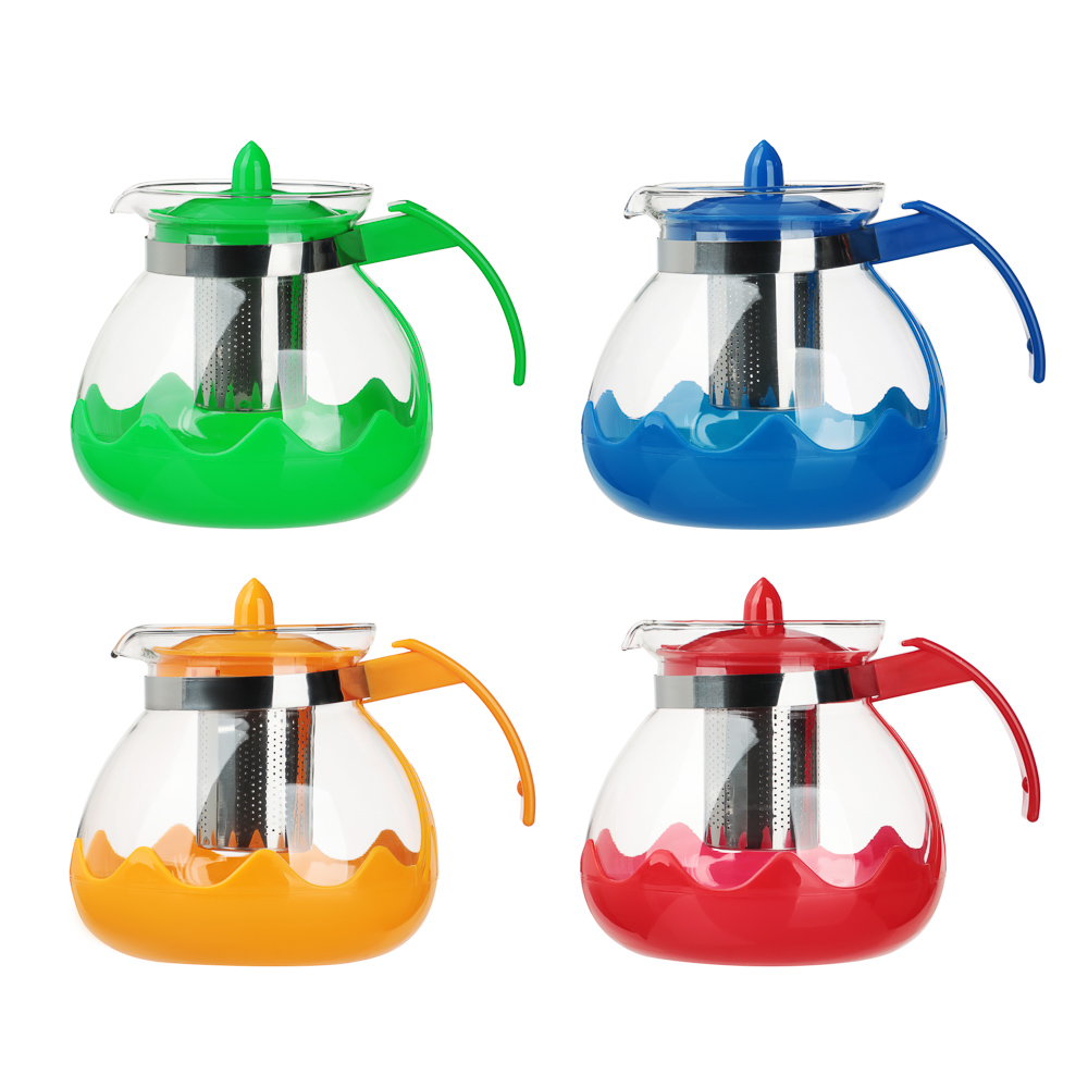 VETTA Классик Чайник заварочный 1,5л, стекло, нерж.сталь — купить в МПР VETTA Классик Чайник заварочный 1,5л, стекло, нерж.сталь, арт.№ 850-273