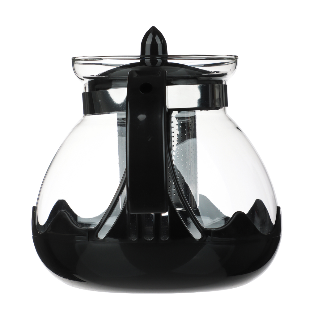 VETTA Классик Чайник заварочный 1,5л, стекло, нерж.сталь, арт.№ 850-273