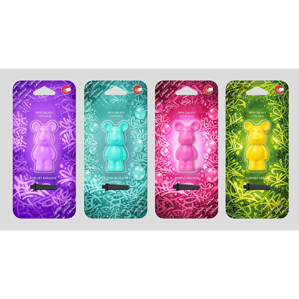 Ароматизатор в автомобиль тм NEW GALAXY Little bear, 25 гр., арт.№ 794-719