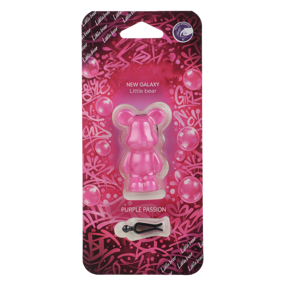 Ароматизатор в автомобиль тм NEW GALAXY Little bear, 25 гр., арт.№ 794-719