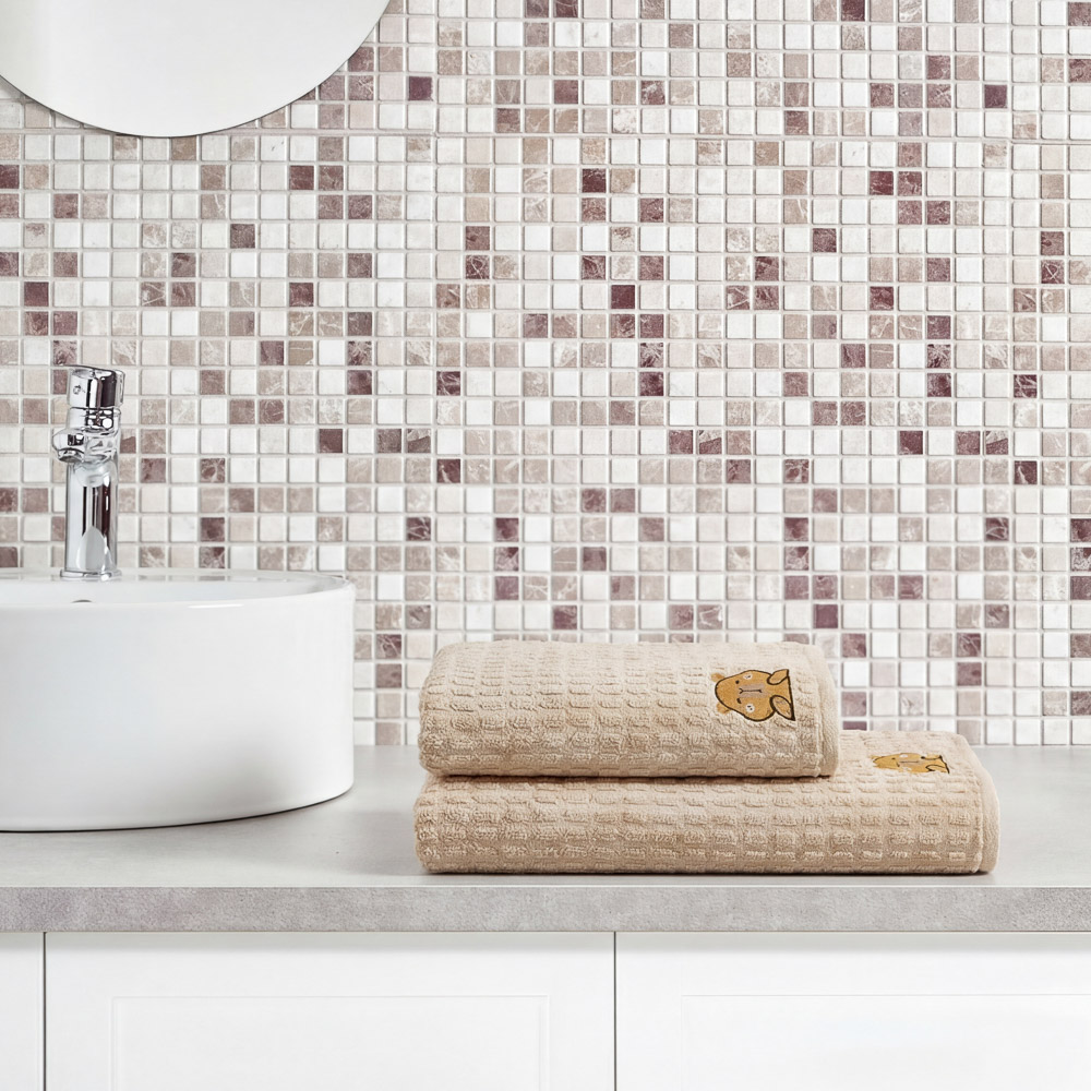 PROVANCE Капибары Полотенце супервпитывающее, 35х75см, 80% полиэстер, 20% полиамид, 280гр/м, 4 цв., арт.№ 484-215