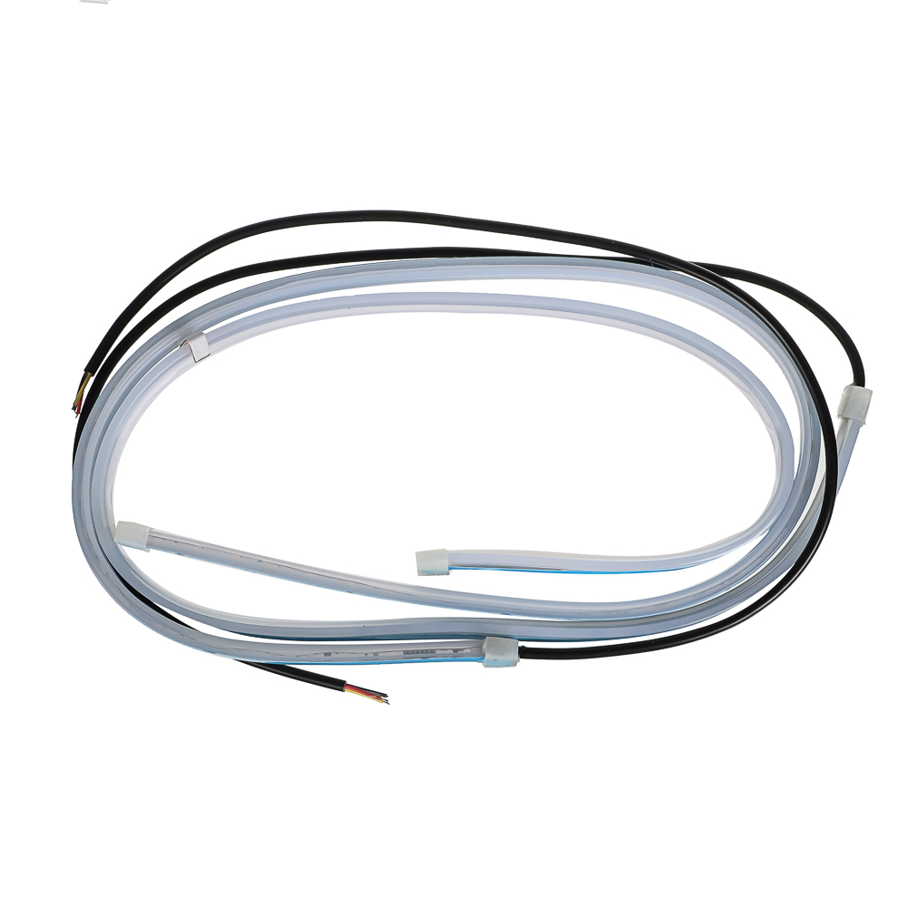 NG Светодиодные ленты на фары 2 шт., 60 см, голубой, арт.№ 702-112