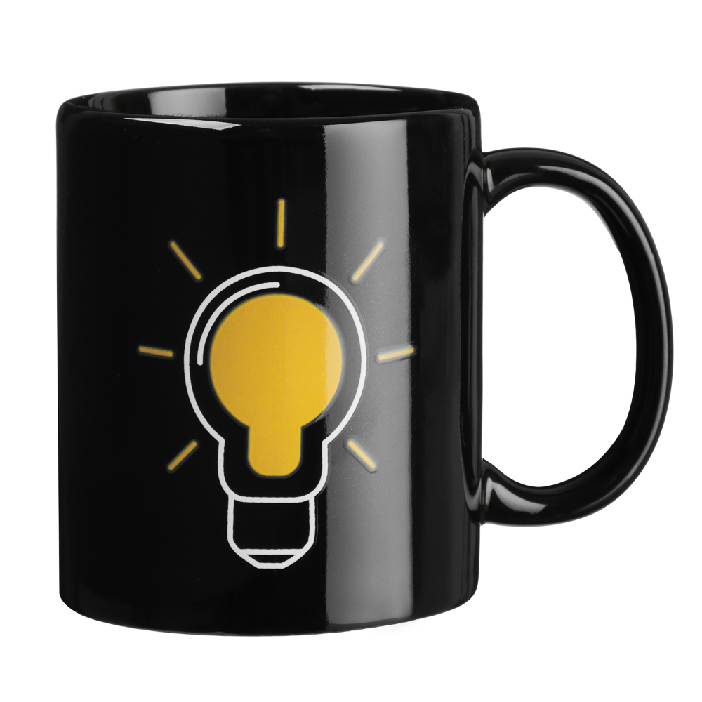 MILLIMI Лампочка Кружка 350мл с терморисунком, керамика — купить в МПР MILLIMI Лампочка Кружка 350мл с терморисунком, керамика, арт.№ 806-248