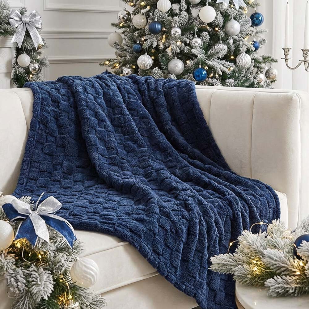 Плед двухслойный тм PROVANCE Астрия, 150х200см, 100% полиэстер, 3 цвета, арт.№ 492-383