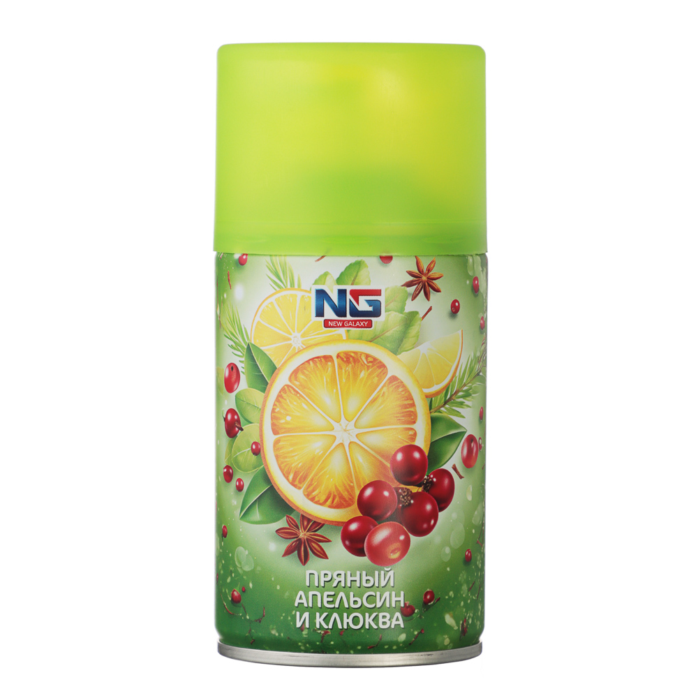 NEW GALAXY Освежитель воздуха Автоматик 250мл, Пряный апельсин и клюква, арт.№ 778-231