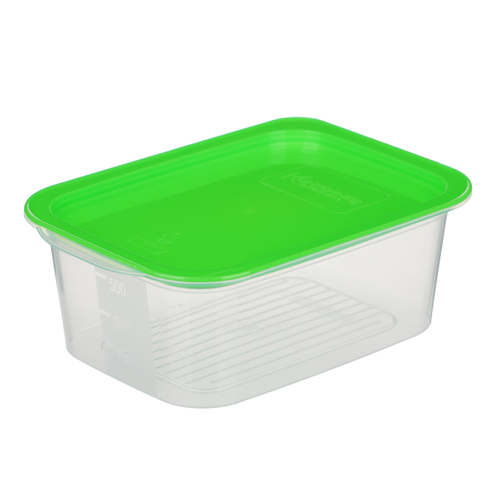 Контейнер пищевой прямоугольный 0,66л с паровыпуском и мерной шкалой, пластик — купить в МПР Контейнер пищевой прямоугольный 0,66л с паровыпуском и мерной шкалой, пластик, арт.№ 861-540