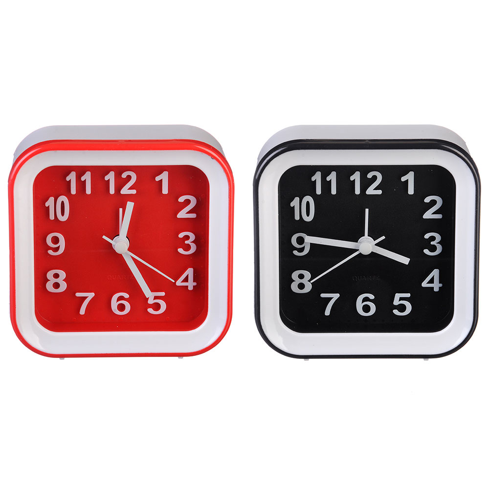 LADECOR CHRONO Будильник электронный, пластик, 10х10х4см 1хАА, 2 цвета, арт.№ 529-081