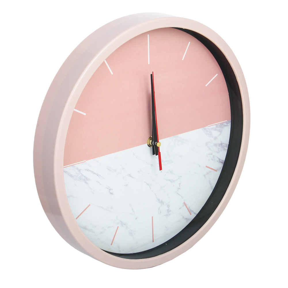 LADECOR CHRONO Часы настенные, круглые, 30 см, пластик, 3 цвета, арт.19-7, арт.№ 581-054