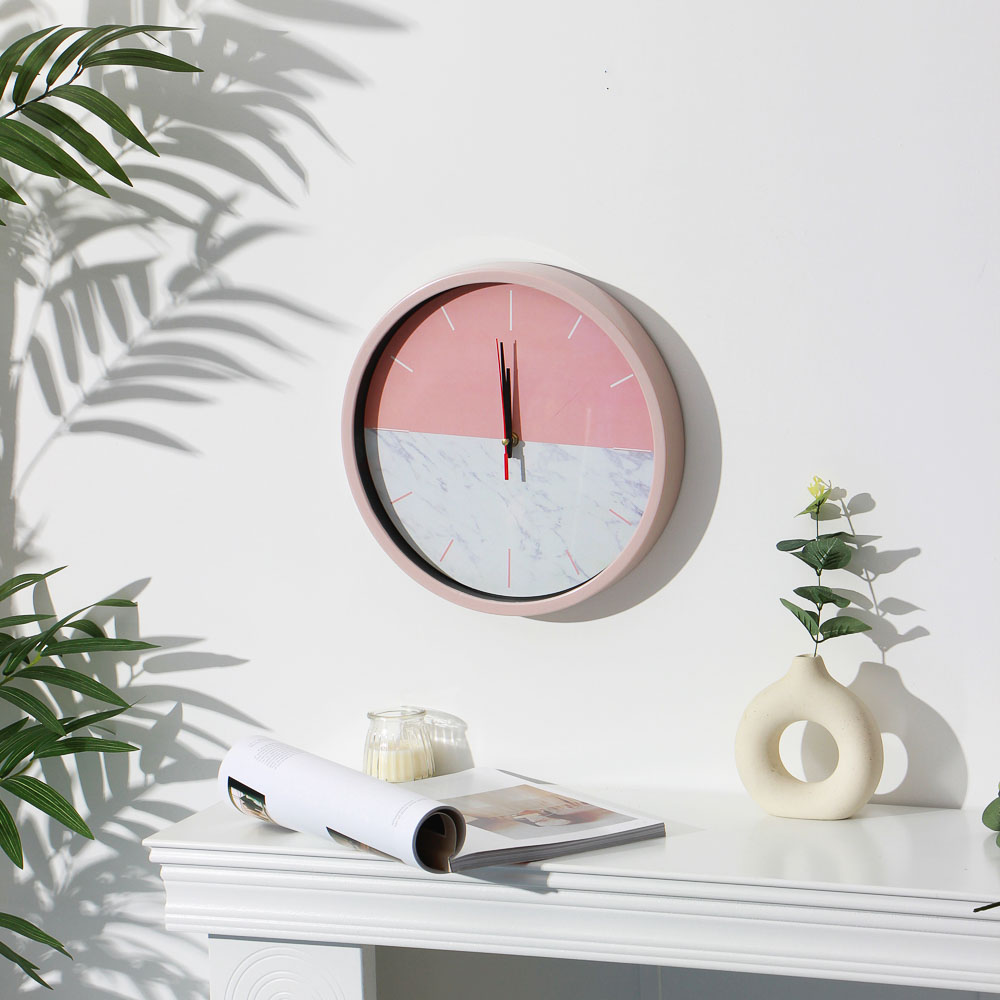 LADECOR CHRONO Часы настенные, круглые, 30 см, пластик, 3 цвета, арт.19-7, арт.№ 581-054