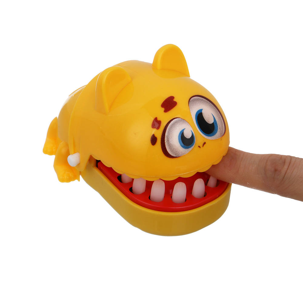 Игрушка антистресс "Зубастик", 10,5х6,5х6,5см, ABS, 3 дизайна, арт.№ 274-286