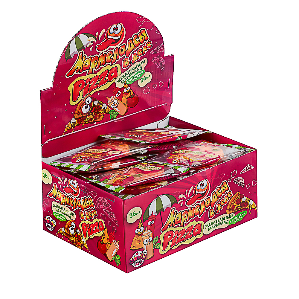Мармелад жевательный "Мармеладсы в деле PIZZA", 15 г, арт.№ 347-336