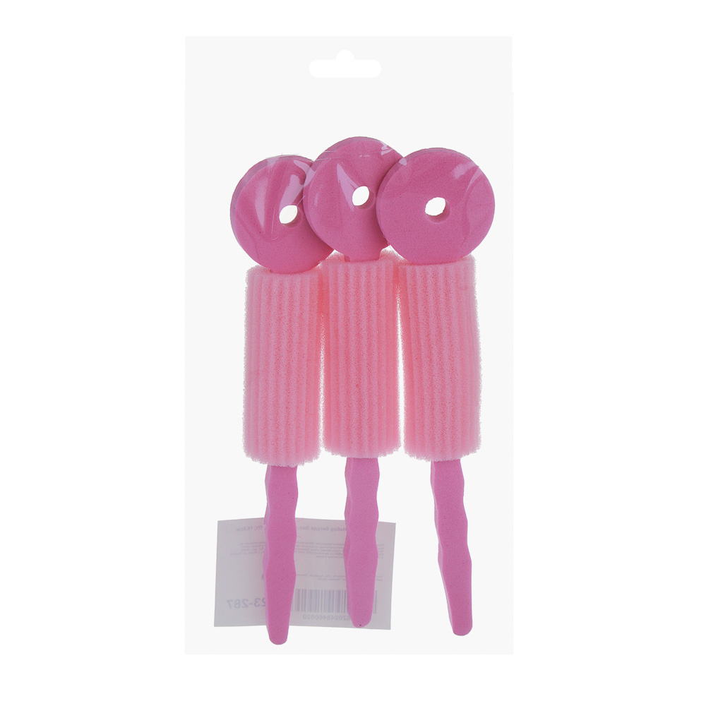 ЮНИLOOK Набор бигуди 3шт, мягкие, ЭВА, ПУ, 16,5см, арт.№ 323-287