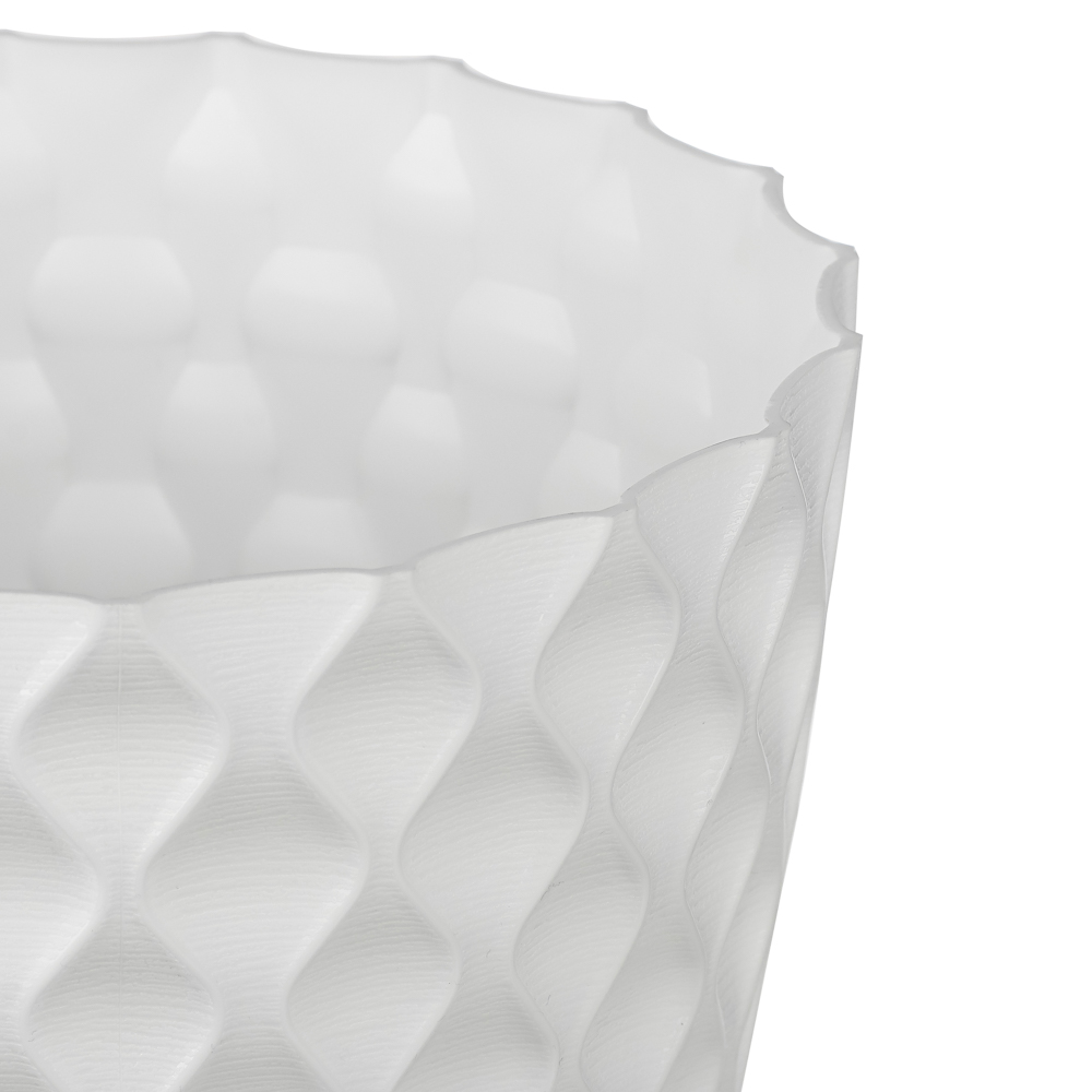 Горшок для цветов с поддоном "Wave", 2.5 л, d=17.5 см, микс цветов, арт.№ 164-413