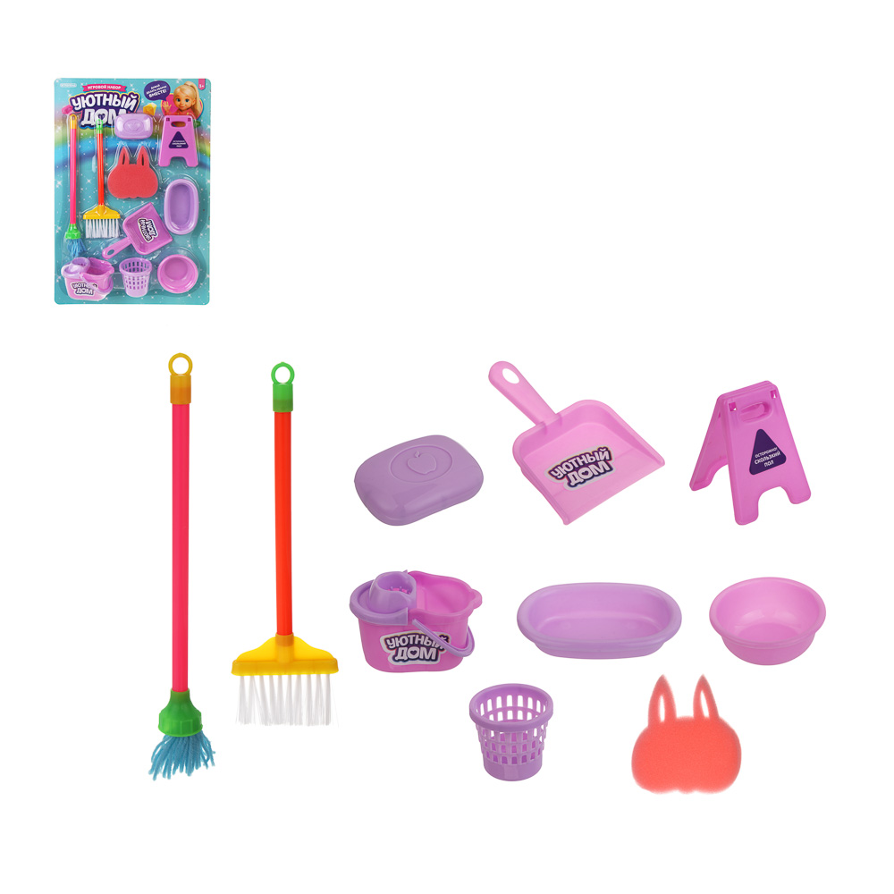 Игровой набор аксессуаров для дома "Уютный дом", PP, тм ИГРОЛЕНД, арт.№ 294-306