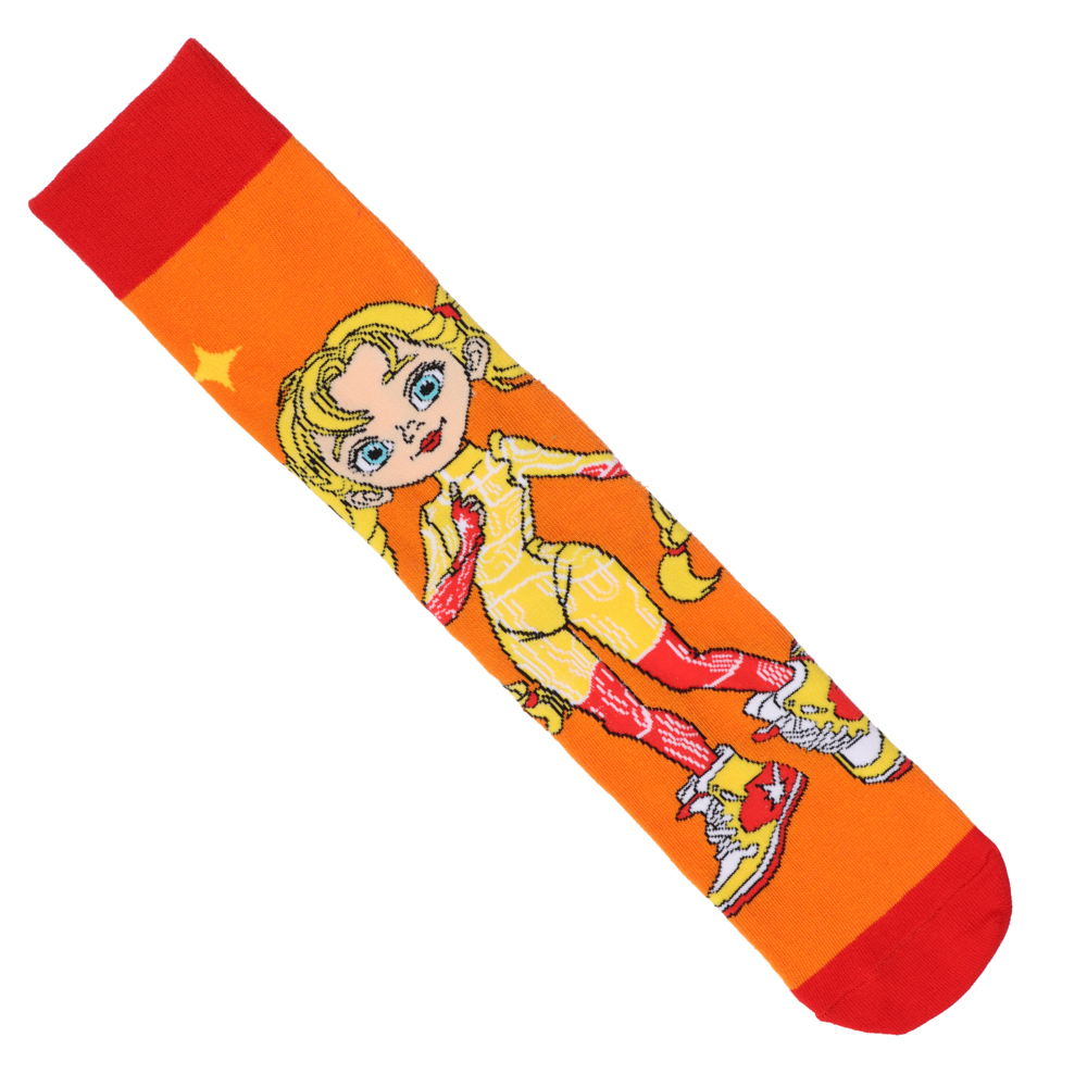 BY Русские Супергерои Носки р.23-25, 65% хлопок, 25% полиэстер, 10% спандекс, разноцветные, #34, арт.№ 019-419