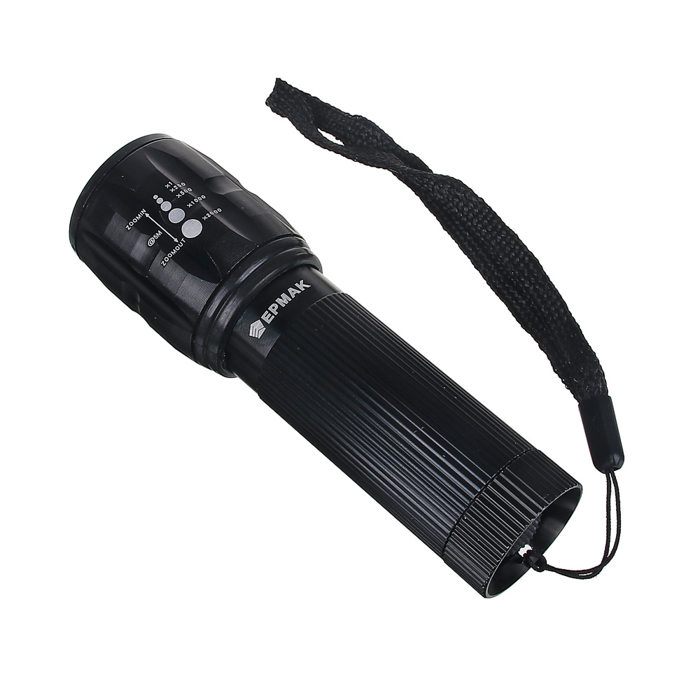 Фонарик ручной тм ЕРМАК, XPE, 3xAAA, 1 режим, пластик, металл, арт.№ 224-014