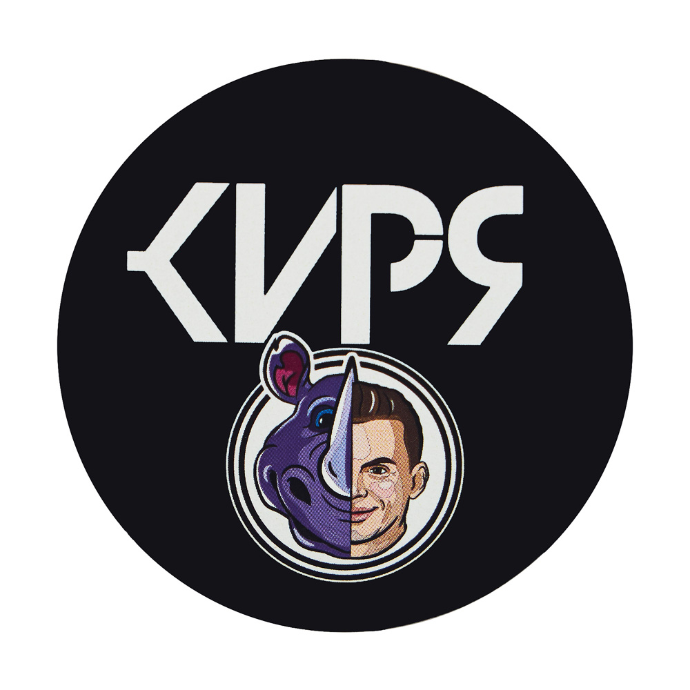 Значок круглый на булавке "КИРЯ", пластик, металл, 3,8 см, арт.№ 006-004