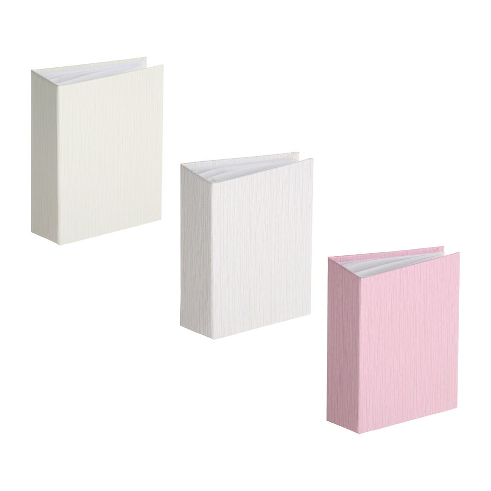 Фотоальбом на 40 фотографий 10х15см, 20 страниц, 12x16,5x5,5см, 3 дизайна, арт.№ 401-065