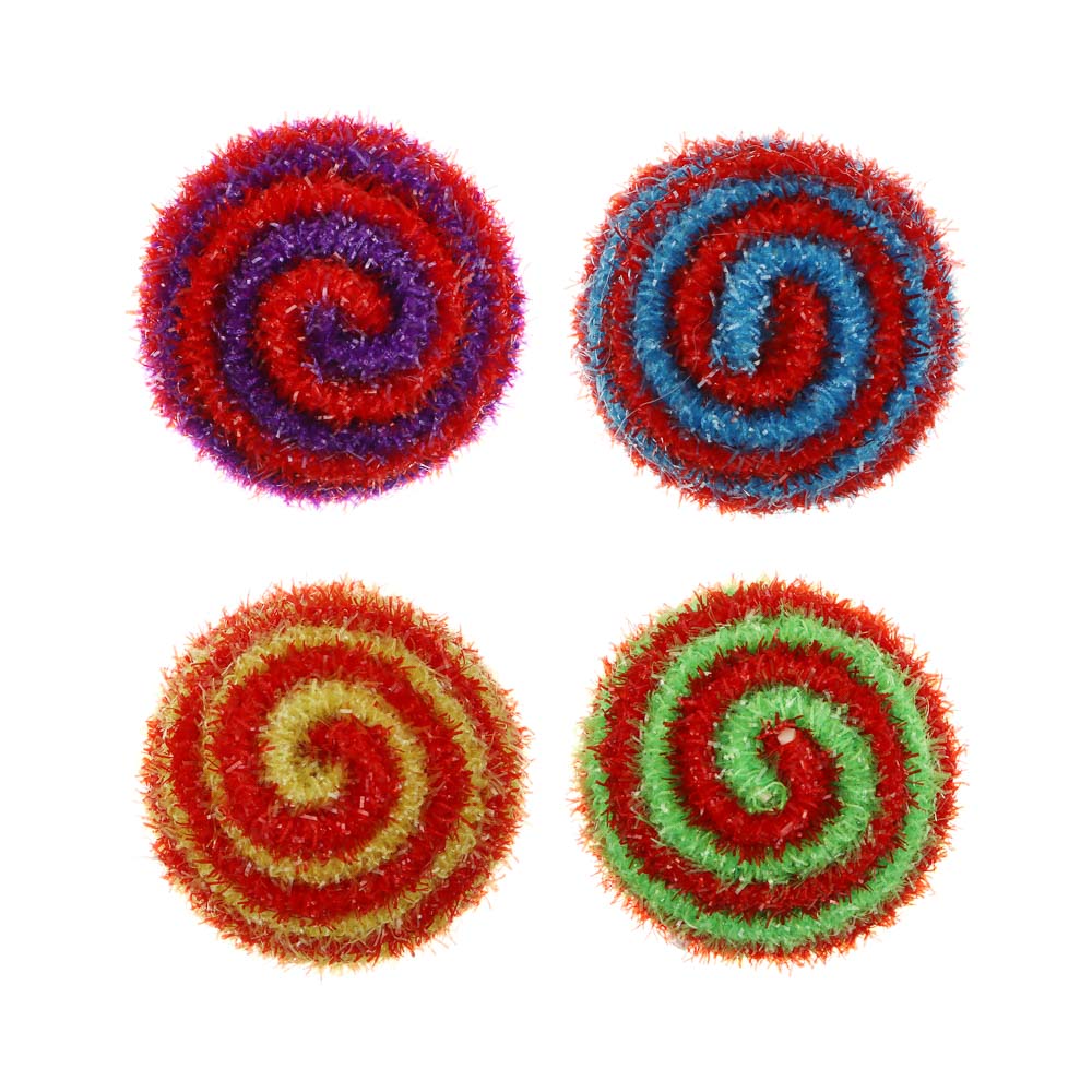 Набор игрушек для кошек тм VETTA, мячи, 4,5см, 2шт, арт.№ 273-512