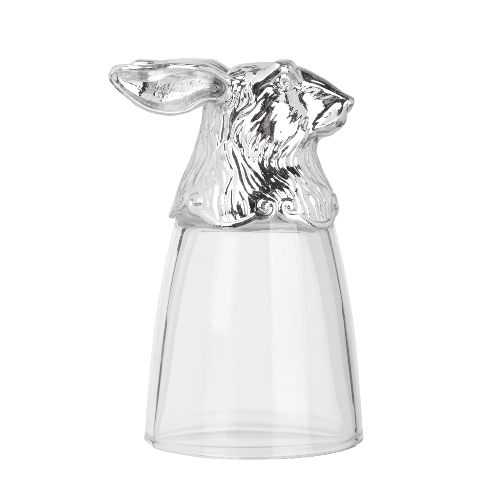 Набор стопок перевертышей тм MILLIMI, 30мл, серебро, стекло, 6шт, арт.№ 878-713