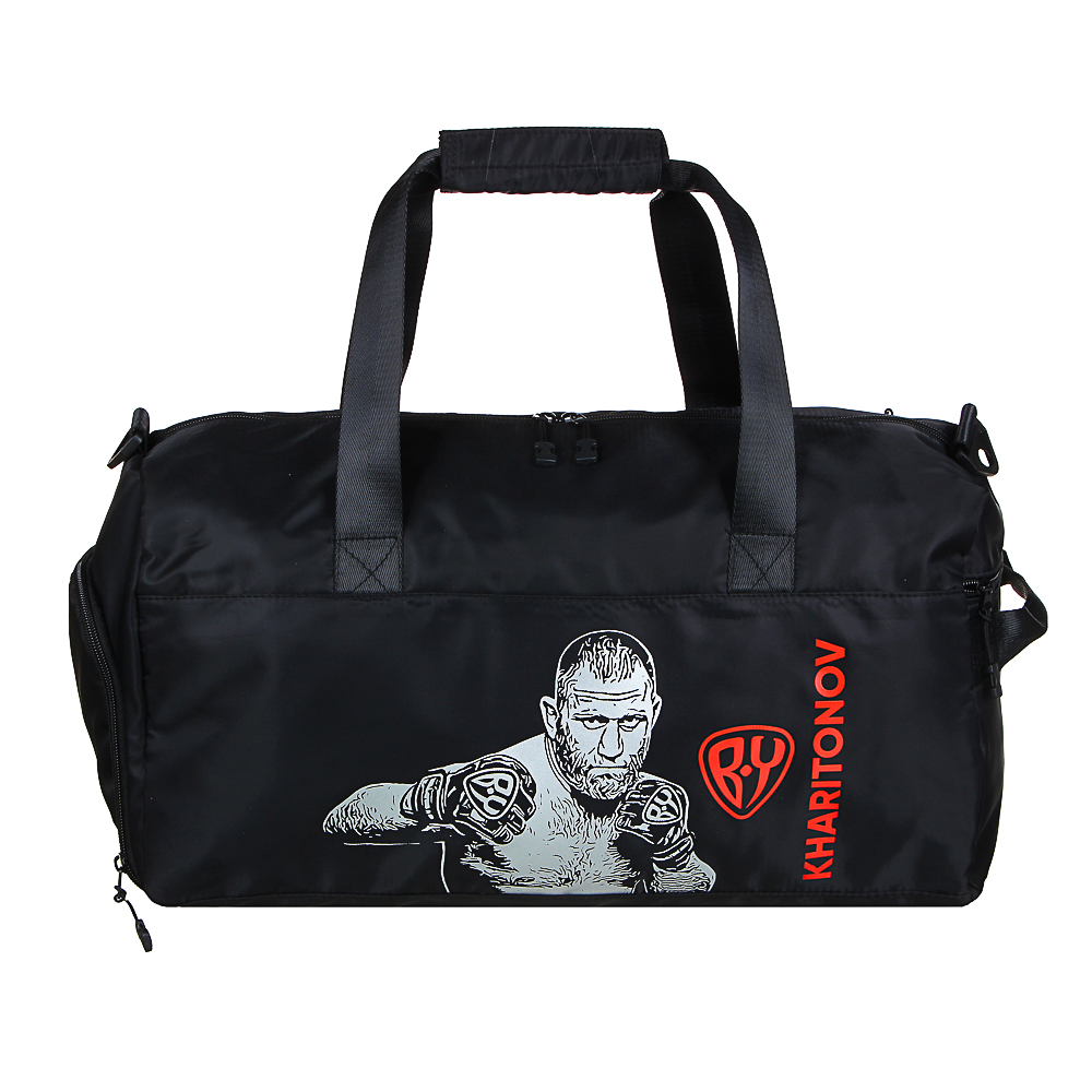 SILAPRO BY Сумка спортивная с отделом под обувь 49х24х25см, 600D, полиэстер, отдел под мокрую одежду, арт.№ R21-175