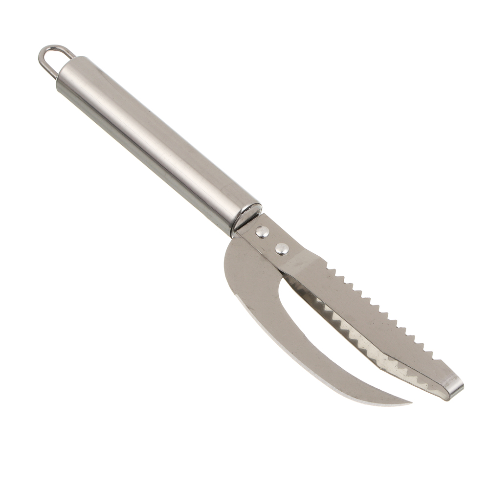 Рыбочистка тм AZOR FISHING, нерж.сталь 304, 22,5x4см, арт.№ 143-075