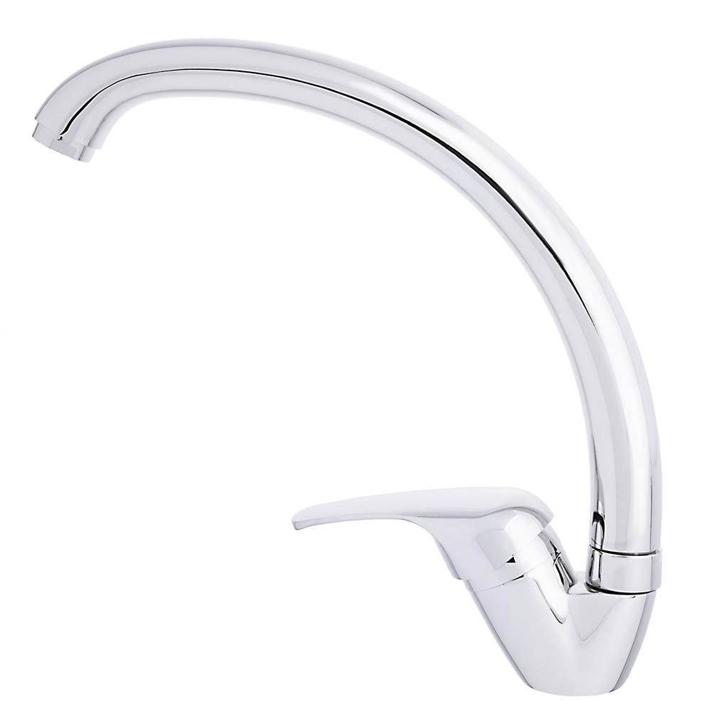 СоюзКран Смеситель для кухни, поворотный излив 25см, кер. картридж 35мм, хром, цинк, SK01-C102, арт.№ 567-050