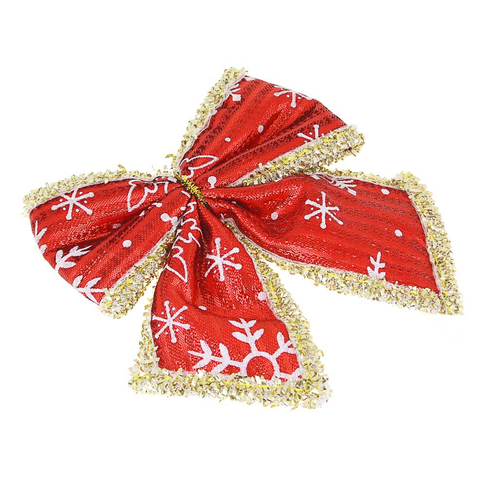 СНОУ БУМ Набор бантов 3 шт, ПВХ, 9х11см, 3 цвета, арт.№ 379-143